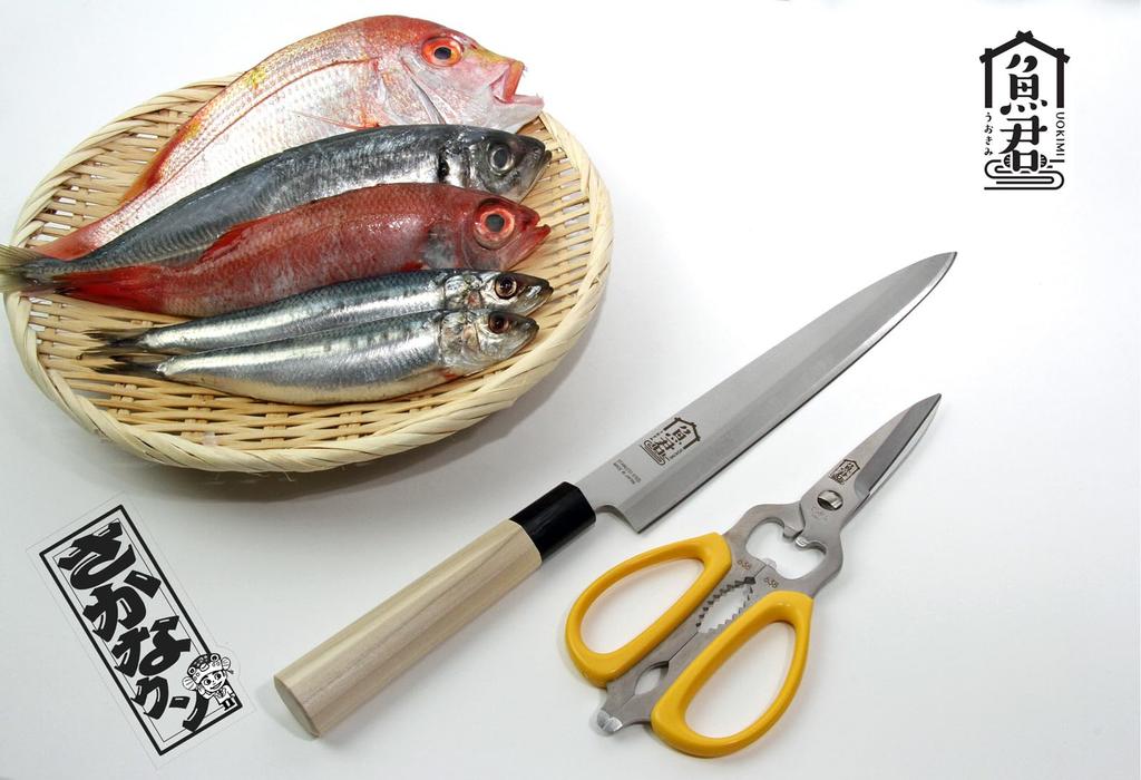 Seki Corporation Kitchen Scissors Sakana-kun SKC-6001