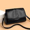 Large capacity bag women's new messenger bag commuting high sense fashion versatile atmosphere soft leather shoulder mother bag tide