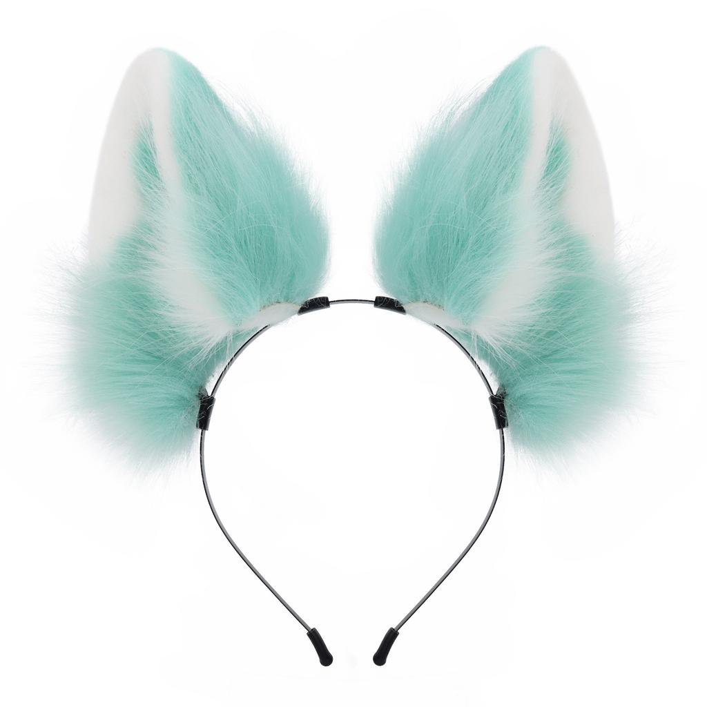 Halloween Handmade Beast Ear Headband Cat Lady Ears Cos Fox Ears Headgear Cute Plush Cat Ears Headband