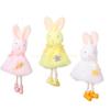 92MF Handmade Easters Rabbit Hanging Decors Easters Rabbit Hanging Ornament Display Decoation for Nursery and School Setting