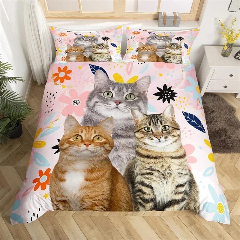 

Lovely Baby Elephant Flowers Bedding Set Single Twin Double Queen King Cal King Size Bed Linen Set 70x133cm