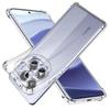 Flexible Shockproof Airbag TPU Case for Xiaomi Redmi Note 14 Pro 5G Pro+ Plus Protective Cover Capa Funda Coque