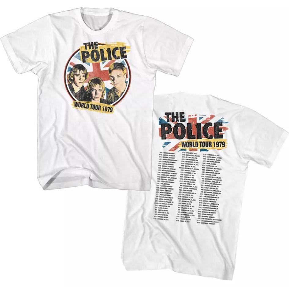 Vintage 1979 The Police 79 World Tour T-shirt size S-5XL XL