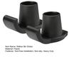 2Pcs Walker Ski Glides Tool-Free Installation Walker Glide Ski Heavy Duty Universal Glider Foot Cover Caps Non-slip Foot Pad