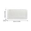 Car Armrest Storage Box Mat Ice Silk Car Armrest Box Cushion Cover Pad Hand Rest Seat Storage Box Mat Car Armrest Seat Box Cover