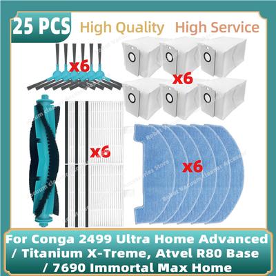 Pasuje do Conga 2499 Ultra Home Advanced / Titanium X-Treme, Atvel R80 Base / 7690 Immortal Max Home Części Zamienne Akcesoria