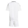 New Adidas Casual Sportswear REAL MADRID 24/25 HOME MINI KIT KIDS White Children Aged 3 7 Years Old IT5175