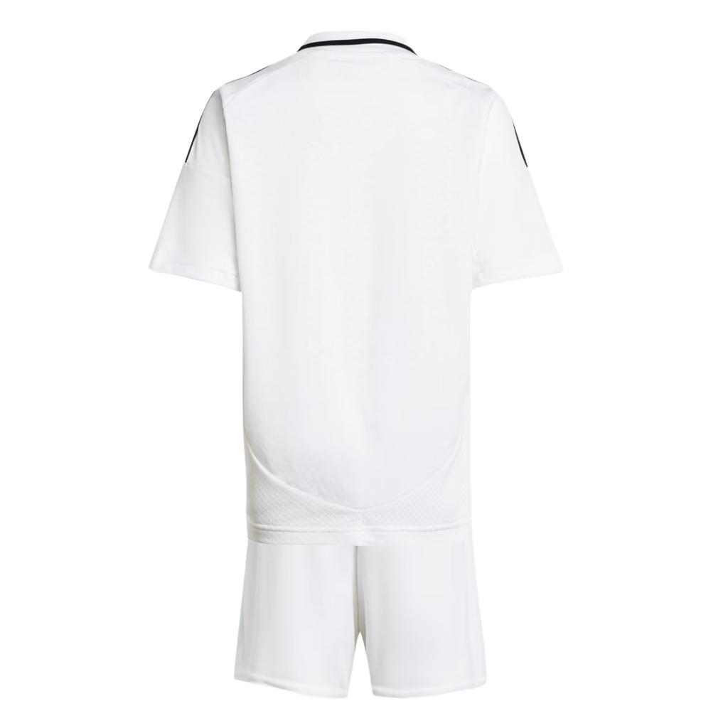 New Adidas Casual Sportswear REAL MADRID 24/25 HOME MINI KIT KIDS White Children Aged 3 7 Years Old IT5175