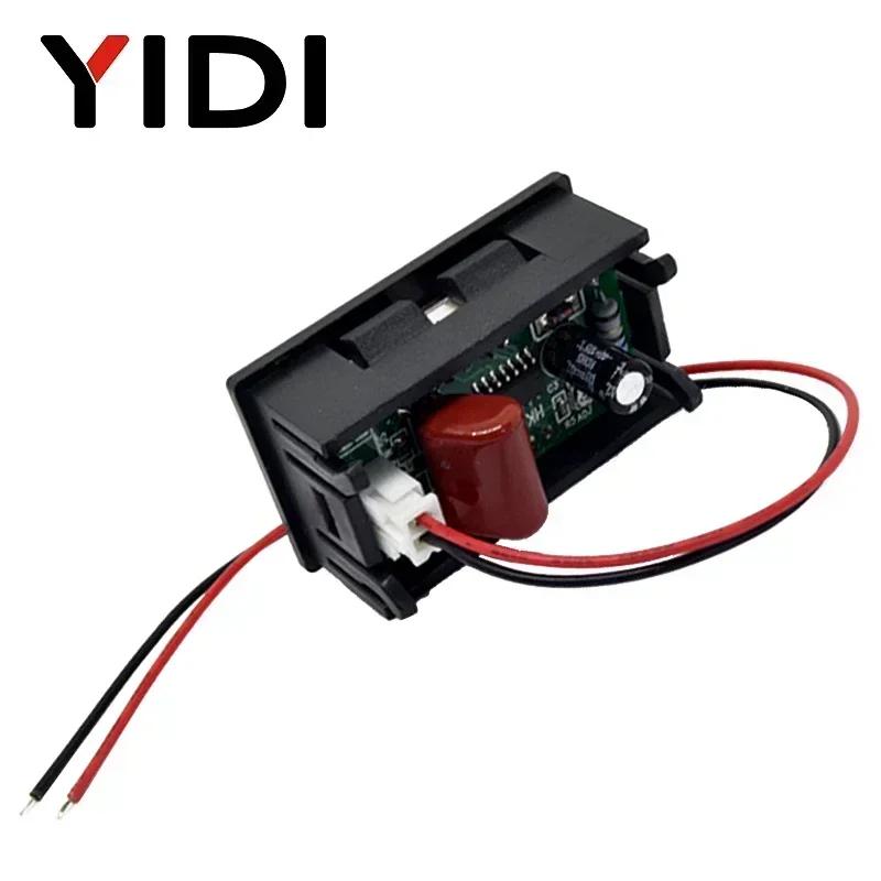 AC 30-500V 10-600V 0.56'' Digital Voltmeter Voltimeter Calibrate Reading DC 3-30V 0-100V Red Green LED Display Voltage Meter
