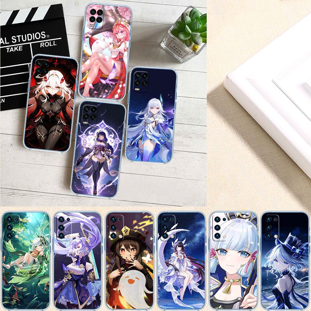 BF65 Genshin Impact Phone Case for Motorola Moto Edge 20 30 40 50 S30 Fusion Ultra Pro Neo Lite + G200 G23