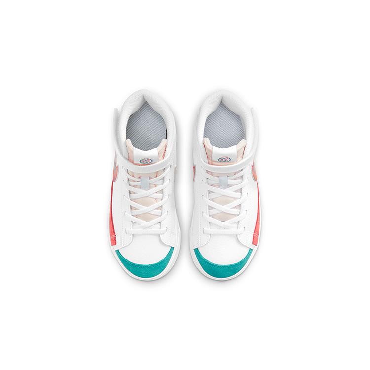New Nike Blazer 77 'CNY Mid Top Kids' Skateboarding Shoes White Red Green Children Aged 3 7 Years Old DD8490-163