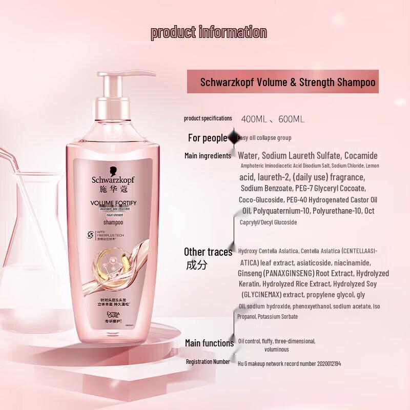 Schwarzkopf Volumizing & Oil Control Shampoo