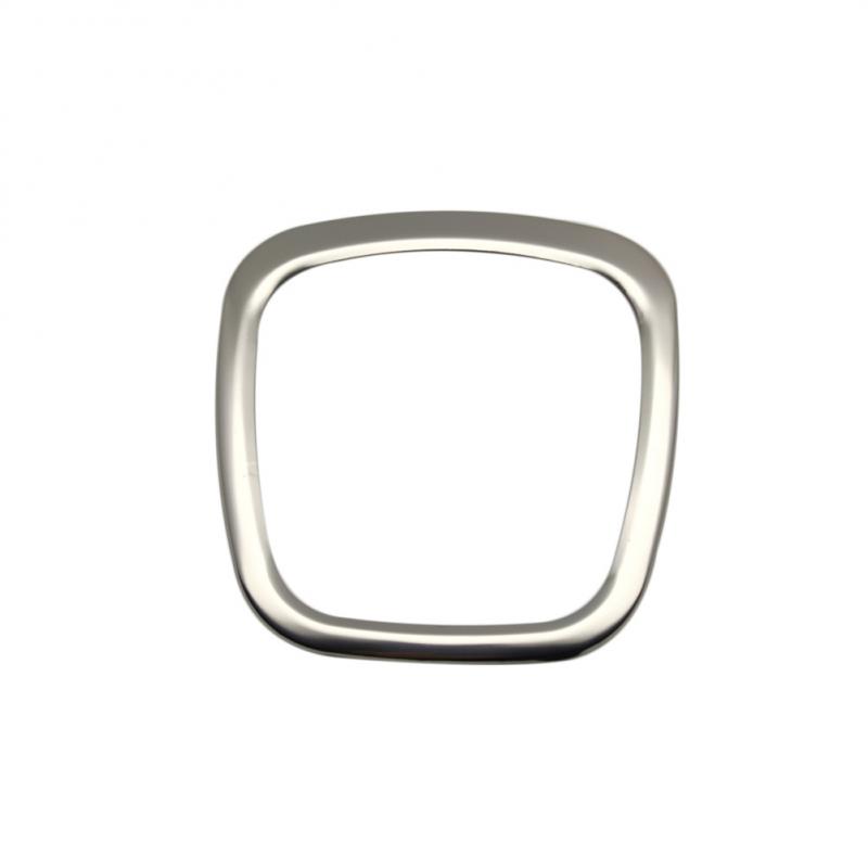 Car Steering Wheel Center Logo Frame Emblem Trim Decor Ring Decal For A3 8P S3 A4 B6 B7 B8 A5 A6 C6 Q7 Q5 Metal 3D Styling