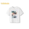 Balabala Boys' Quick-Drying Cool-Feel Short Sleeve T-Shirt