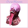 Latex Zombie Mask With Long Tongue For Halloween Cosplay Party Costume Accessory