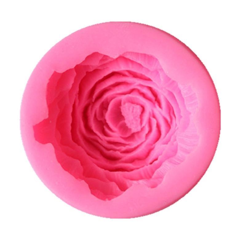 Pfingstrosen Fondantformen Silikon Schokoladenformen Kuchen Dekoration Backzubehör Backformen Geschenk für Backliebhaber