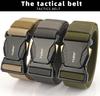 Men's Tactical Quick Release Nylon Elastic Belt