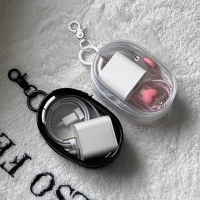 Mini Me Pocket Keyring Transparent Pouch 2 Colors