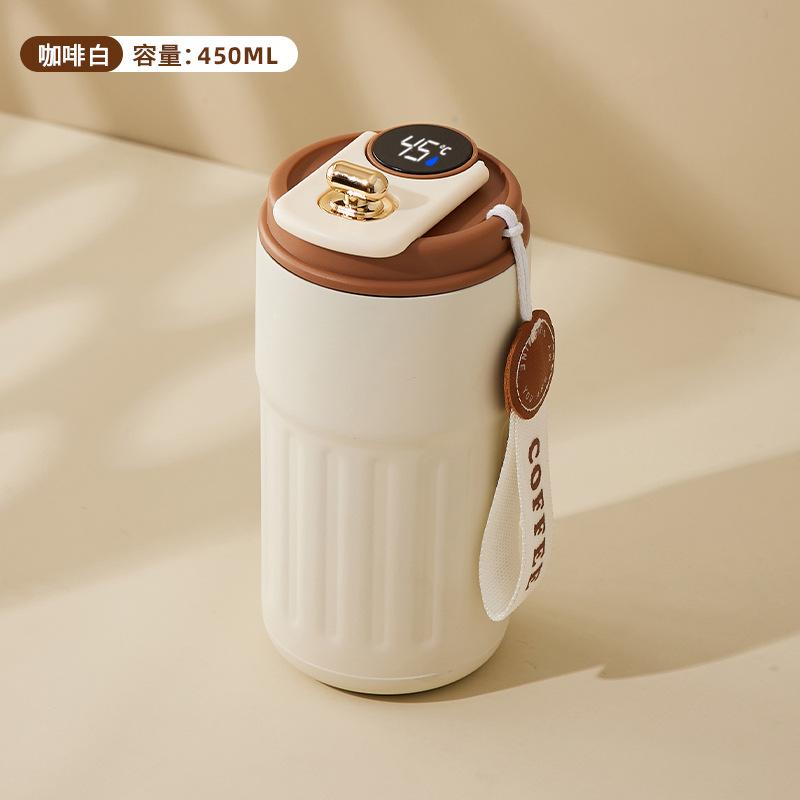 Smart Thermal Bottle Display Temperature Thermal Mug 304 Stainless Steel Food Dream Thermos For Coffee Bottle Personality Cup