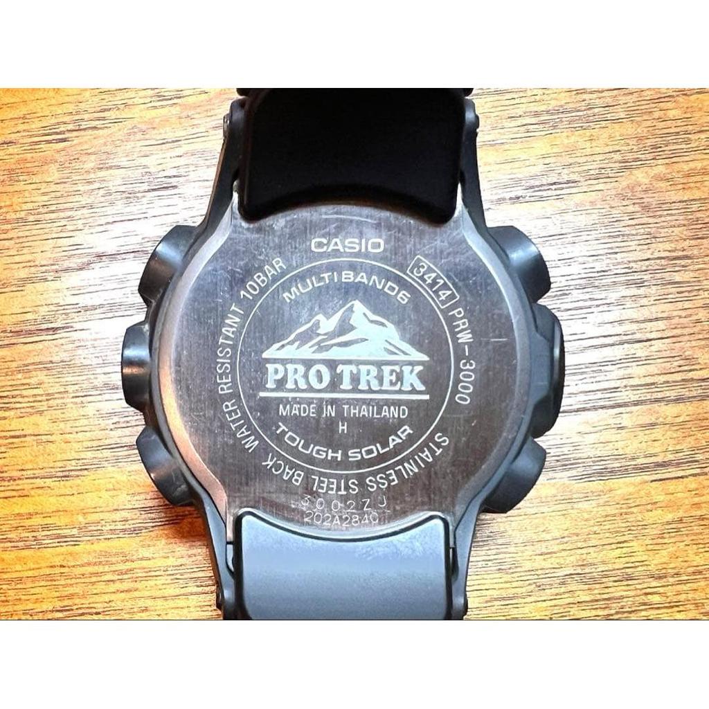 Used CASIO PROTREK PRW-3000 Outdoor Watch
