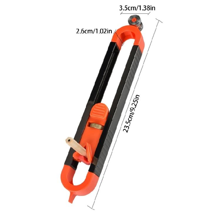 Ergonomic Shape Duplication Gauges Shape Duplicators For Woodworking Flooring Carpet Cutting Accuracy Profiles Tracing