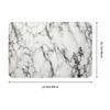 White Marble Texture Doormat Mat Anti-Slip Abstract Art Kitchen Bathroom Balcony Rug Carpet 40*60cm