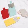 Leather Cover Stainless Steel Cosmetic Mirror Handheld Makeup Mirror  For Cosmetic Tools