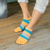 Men's Five-Toe Cotton Low-Cut Socks - Short Tube Style for Spring & Summer