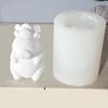 Capybara Shaped Candle Mold Reusable Silicone Mold for Home Decorations Practical Aromatherapys Mould Jewelry Supplies