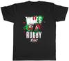 Personalisiertes Wales Rugby T-Shirt Herren Unterstützer 6 Nations Union Unisex Tee