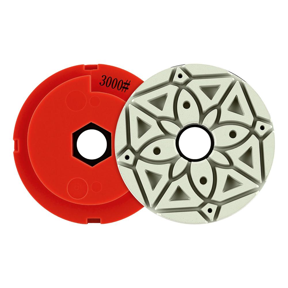 Marble Polishing Resin Grinding Wheel For Countertop Polishing High Gloss Finish Reinforced Construction 10mm Thick Abrasive