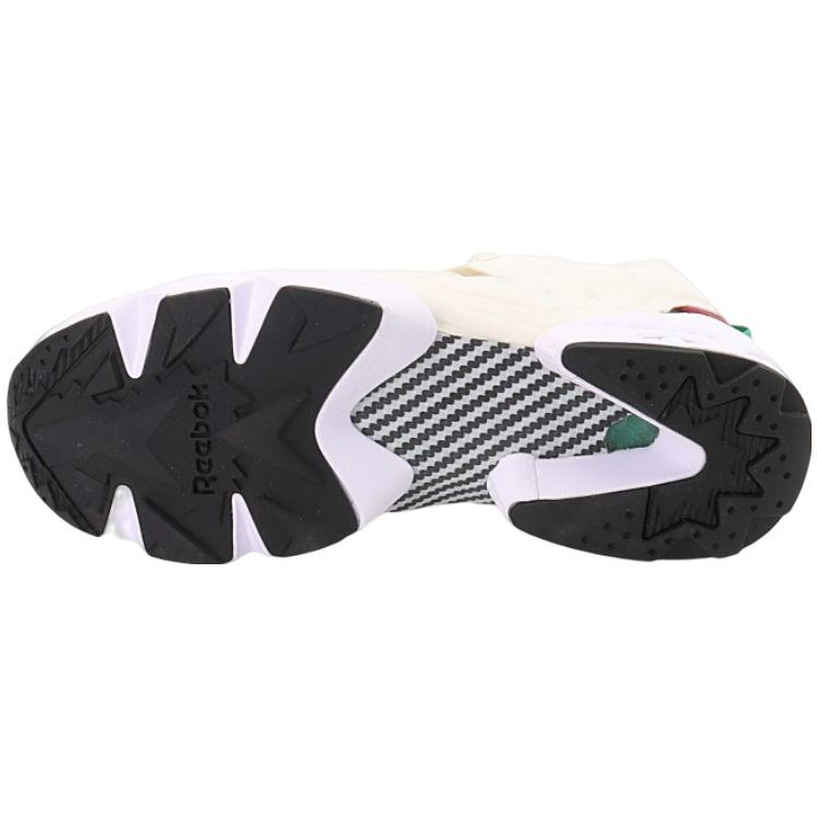Reebok Instapump Fury Trendy Comfortable Shock Absorption Balance Low-Top Casual Shoes Unisex Sneaker White FU9106