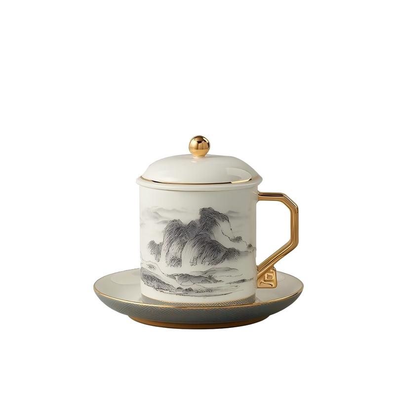 

Yongfengyuan Qianli Jiangshan Ceramic Mug