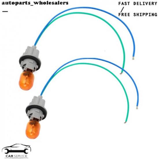 For Toyota 4Runner 2x Turn Signal Socket And Connector Pigtail 90075-60028 USA