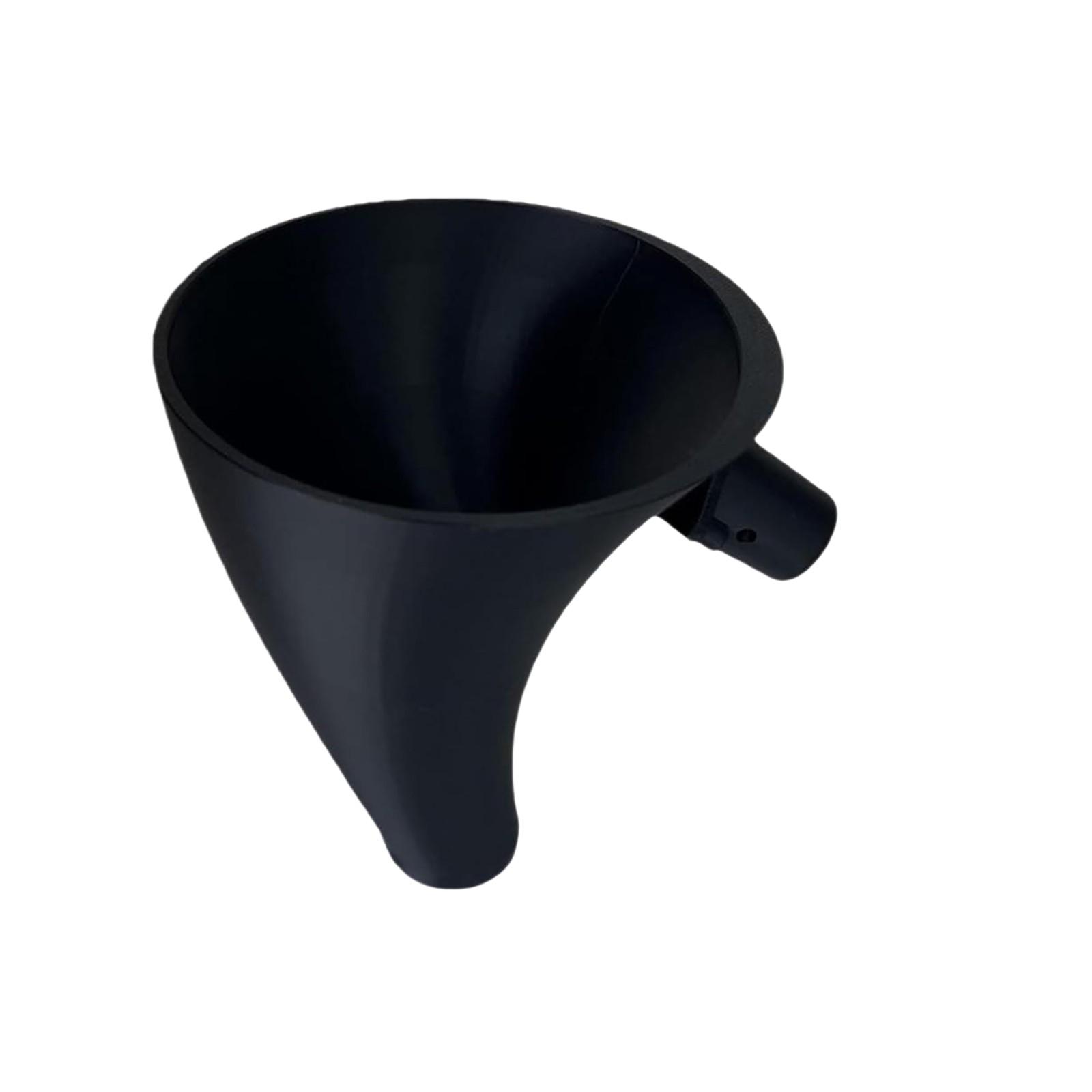 

Home Oil Funnel Wine Leakage Large Caliber Pour Oil Funnel One Size чёрный