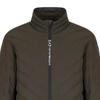 Emporio Armani EA7 Stand Collar Logo Long Sleeve Down Jacket Men Outerwear Brown 8NPB06-PNE1Z-1866