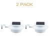 Outdoor Solar Gutter Lights 3 9 LEDs Fence Light Waterproof Security Lamps For Eaves Garden Landscape Pathway B Solar Lights