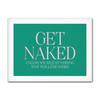 Fun Colored Text Bathroom Identification Series Poster Print Canvas Art Pictures Home for Wall Modern Decor Frameless Painting