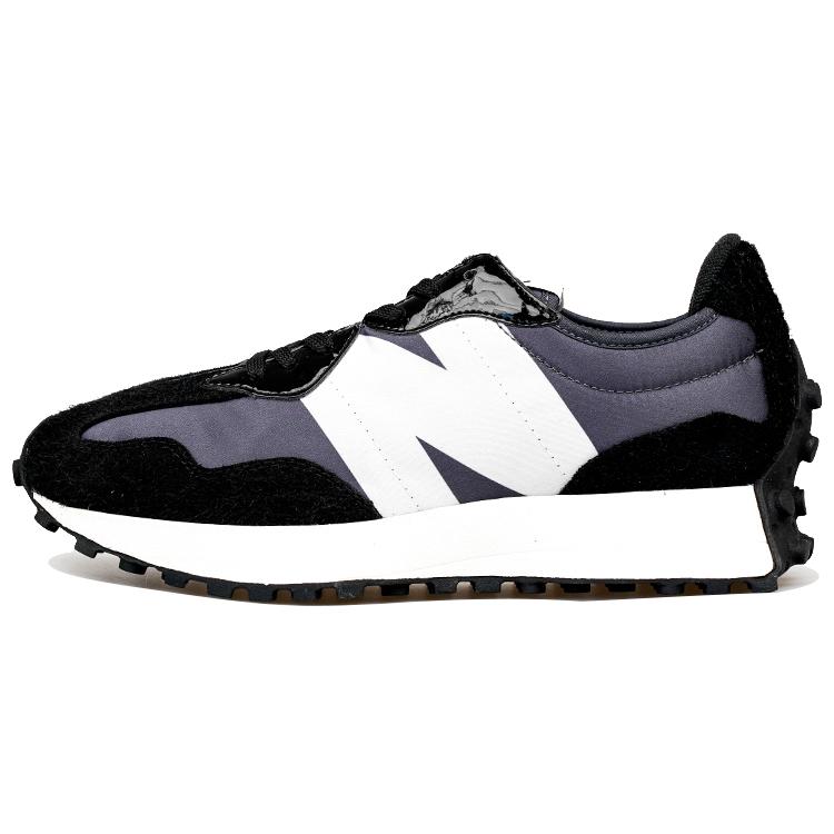 new New Balance 327 Black Grey Women's
