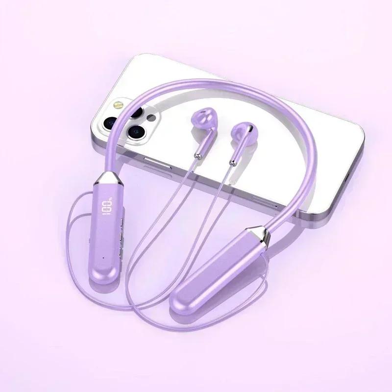 Xiaomi Wireless Neckband Bluetooth Earphones High Sound Quality Stereo Battery Display HD Voice Call Sports Headphones New Product 2025