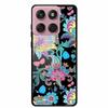 Für Motorola Edge 60 60s 5G Glas Hülle Cartoon Weicher Stoßfänger Hartes Gehärtetes Glas Rückseite Hülle Für Motorola Edge 60 Fusion Schale
