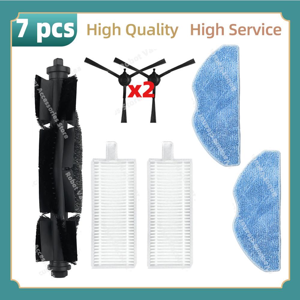 Compatible For Tefal Rowenta X-plorer Serie 75S RR8577WH / 75S+ RG8597W Roller Main Side Brush Hepa Filter Mop Cloth Parts