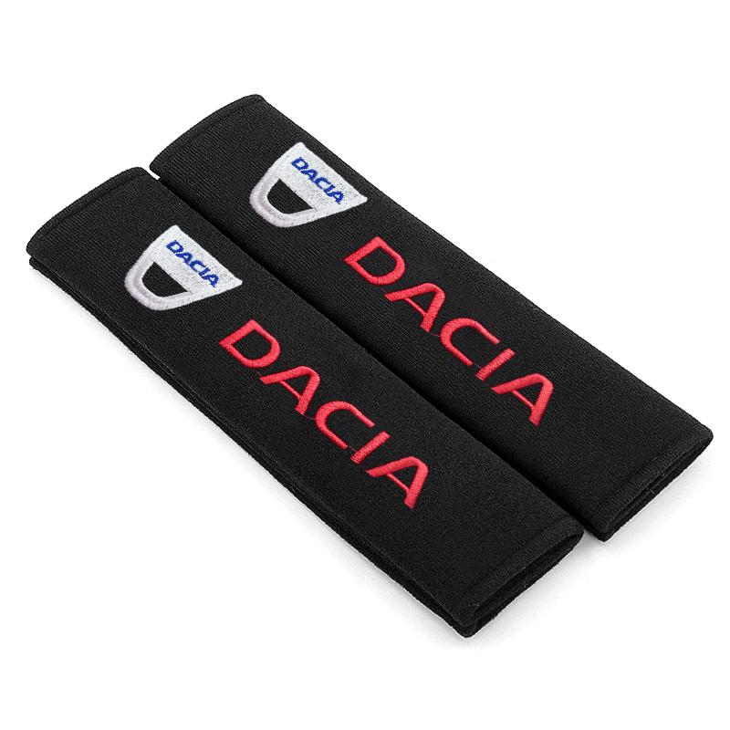 2Pcs Car Seat Shoulder Belt Cover Protector Pad Auto Accessories For Renault Dacia Grand Scenic 4 XMOD Megane Clio 4 Laguna 2 3 Coupe