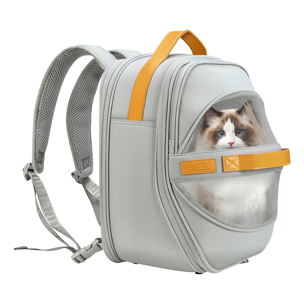 Breathable Dog Carrier Backpack for Small to Medium Dogs And Cats with Head out Design Comfortable Hands-Free Hiking Travel