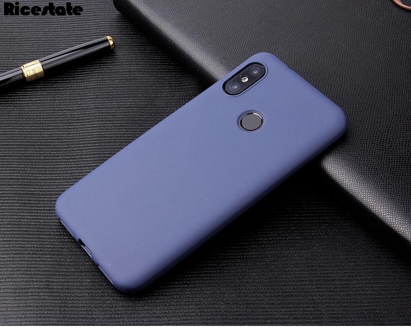 Matte TPU Coque Case For Xiaomi Mi6 Mi8 Mi9 CC9 CC9E Mi A1 A2 A3 Lite Case for Redmi Note 5 6 7 8 Pro soft Silicone Cover Case