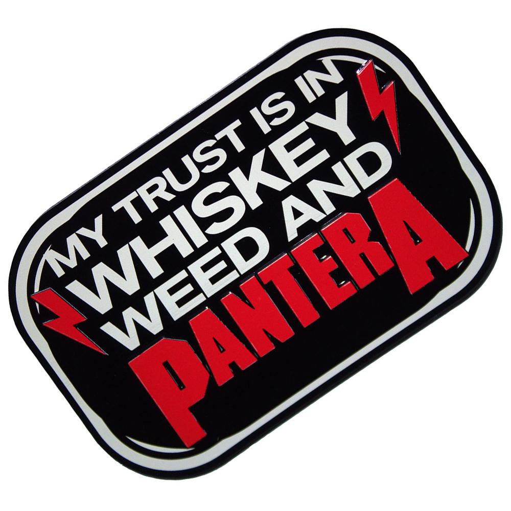 Pantera Whiskey Fridge Magnet