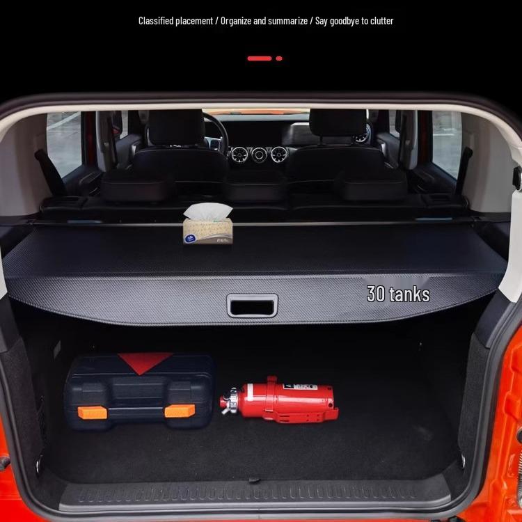 Wey Tank 300 Trunk Partition: Interior Cargo Cover & Storage Modification