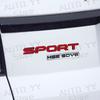 3D Chrome Metal HSE SDV6 SDV8 Luxury Logo Emblem Car Side Fender Trunk Badge Sticker For  Sport Discovery Evoque Decor