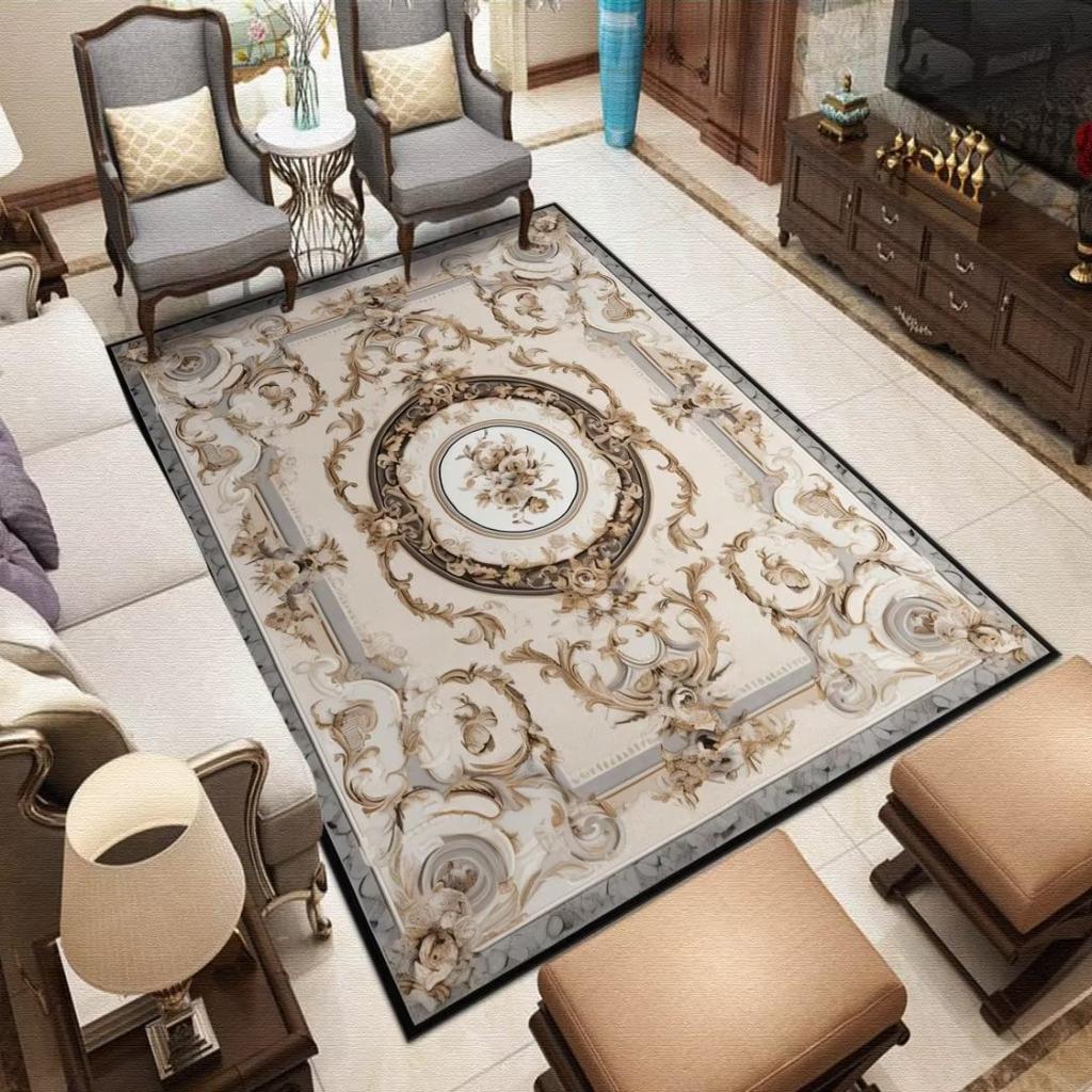 Luxury Nordic Style Home Living Room Carpet Hotels Homestays Soft Floor Rug Kids Bedroom Carpets Lounge Large Mats Customizable