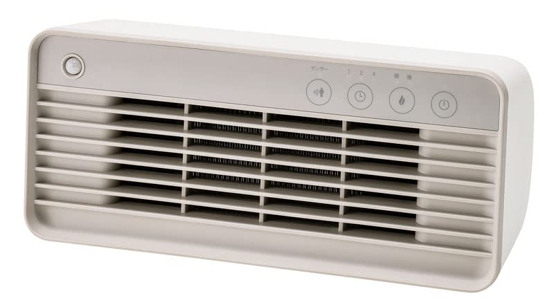 

Three Up Slim Ceramic Heater with Motion Vertical or Horizontal 800W/400W Sensor, Positioning, Ivory, CH-T2276IV слоновая кость